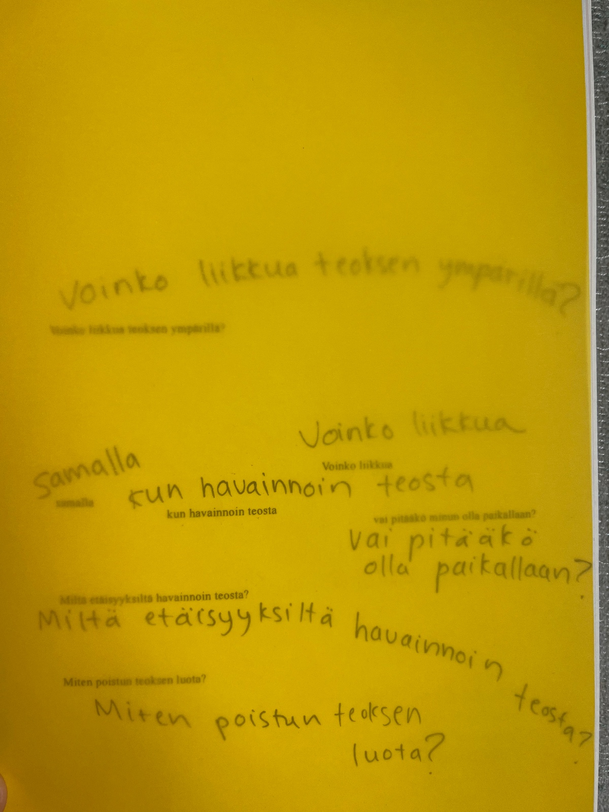 Installation view of oxidized iron sheets